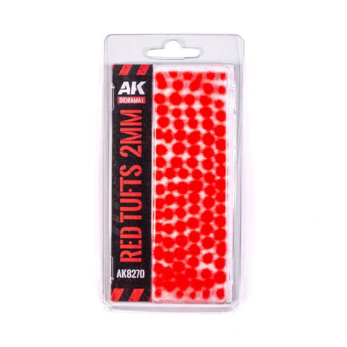 AK Interactive RED - FANTASY TUFTS 2MM (AK8270)