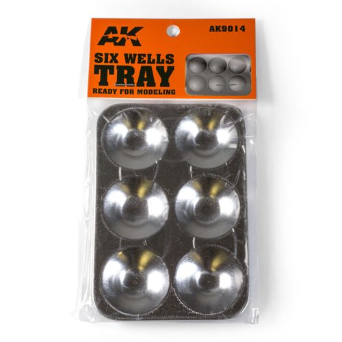 AK Interactive Six Wells Tray (AK9014)