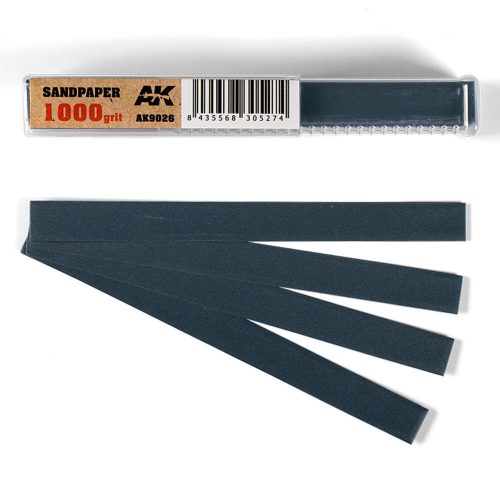 AK Interactive Wet Sandpaper 1000 grit x 50 units (AK9026)