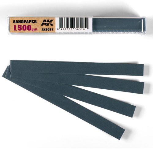 AK Interactive Wet Sandpaper 1500 grit x 50 units (AK9027)