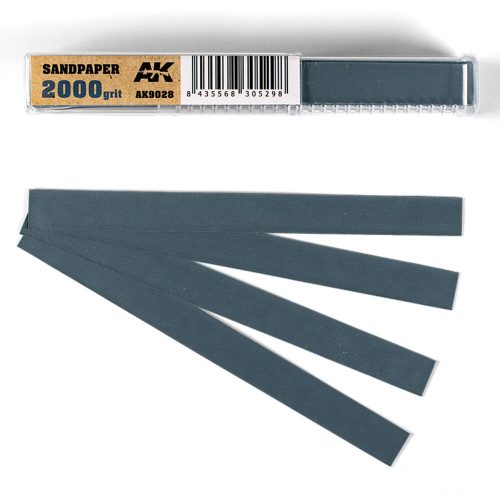 AK Interactive Wet Sandpaper 2000 grit x 50 units (AK9028)