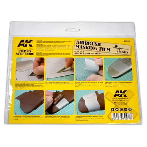 AK Interactive Airbrush Masking Film - 2 units (AK9045)