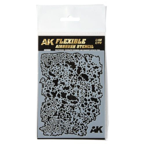 AK Interactive Flexible Airbrush Stencil 1/48 - 1/72 (AK9080)