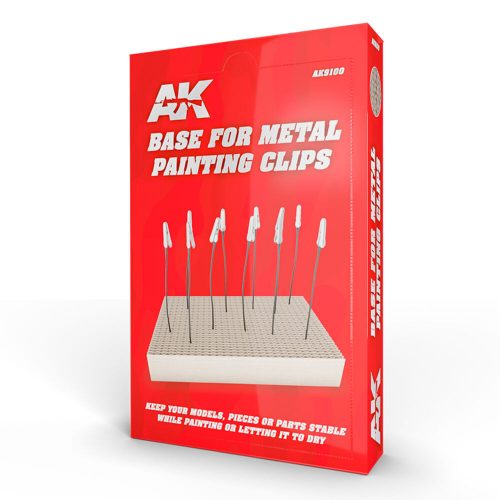 AK Interactive BASE FOR METAL PAINTING CLIPS (AK9100)