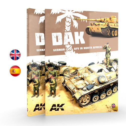 AK Interactive DAK Vehículos Alemanes en el Norte de África - Spanish (AK913)