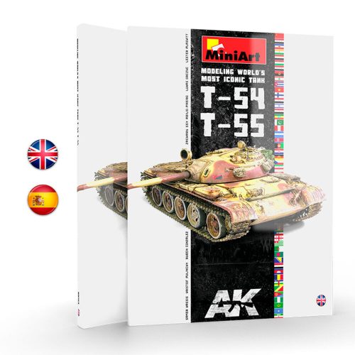 AK Interactive T-54/T-55 Modeling World's Most Iconic Tank - English (AK914)