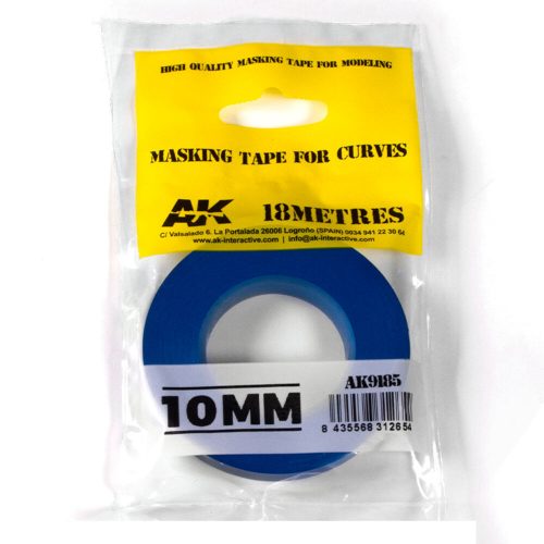 AK Interactive Blue masking Tape for curves 10mm (AK9185)