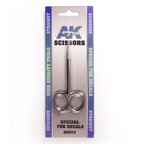 AK Interactive SCISSORS STRAIGHT (SPECIAL DECALS AND PAPER) (AK9310)