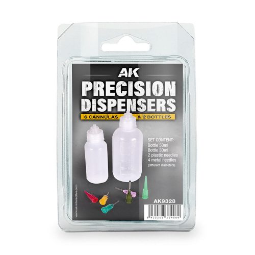 AK Interactive PRECISION DISPENSERS (6cannulas & 2 bottles) (AK9328)