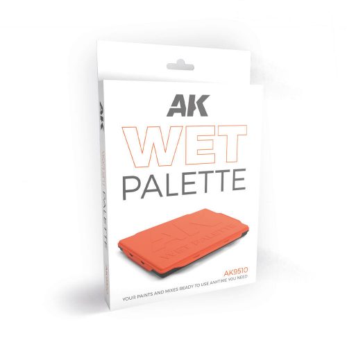 AK Interactive WET PALETTE (Includes 40 papers sheets + 2 wipes) (AK9510)