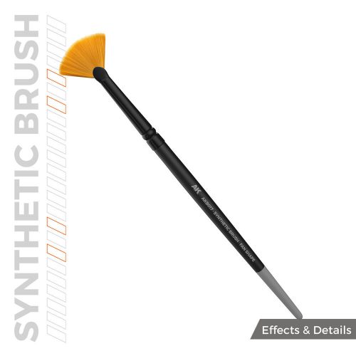 AK Interactive AK SYNTHETIC BRUSH - FAN SHAPE  (AKB017)