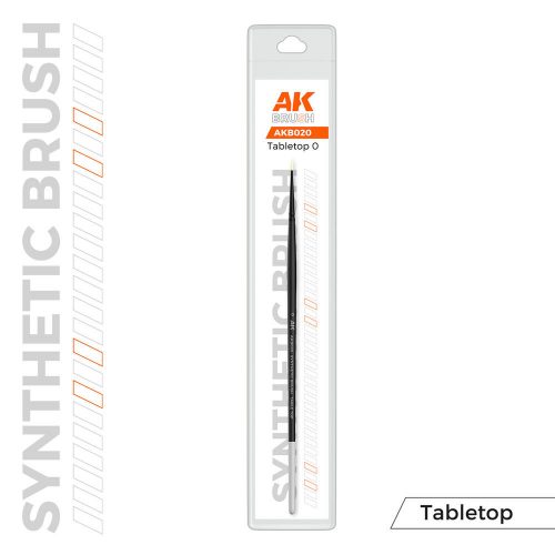 AK Interactive AK SYNTHETIC TABLETOP BRUSH - 0  (AKB020)