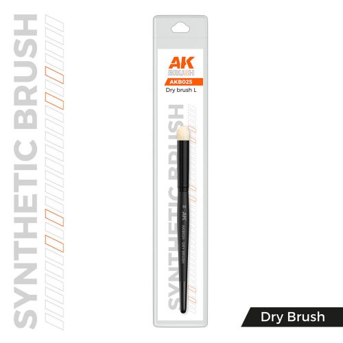 AK Interactive AK SYNTHETIC DRY BRUSH - L  (AKB025)