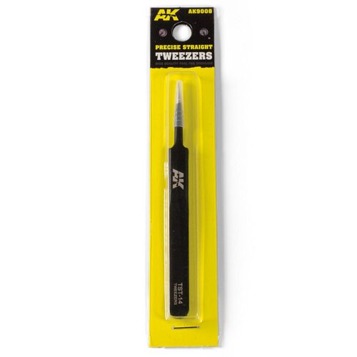 AK Interactive Precise Straight Tweezers (Ak9008)