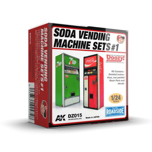 AK Interactive SODA VENDING MACHINE SET 1 (DZ015)