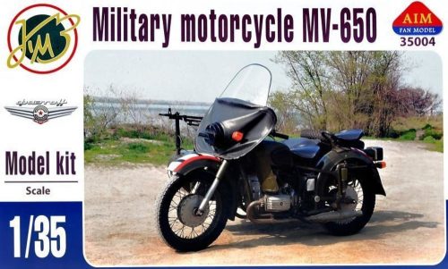 AIM -Fan Modell MV-650 military motorcycle 1:35 (AIM35004)