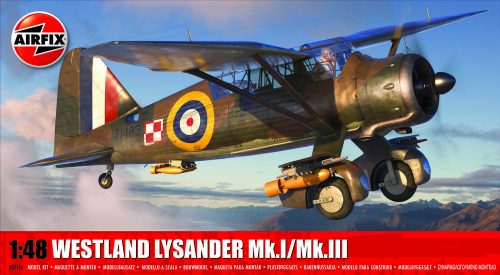 Airfix Westland Lysander Mk.I/Mk.III 1:48 (A07116)