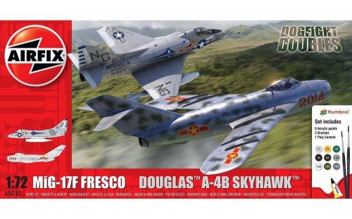 Airfix Mig 17F Fresco Douglas A-4B Skyhawk Dogfight Double 1:72 (A50185)