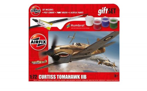 Airfix Hanging Gift Set - Curtiss Tomahawk IIB 1:72 (A55101A)