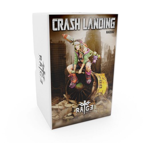 AK Interactive CRASH LANDING (90 mm scale) (RAGE002)