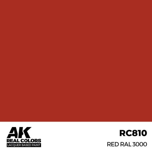 AK Interactive Red RAL 3000 Real Color 17 ml (RC810)