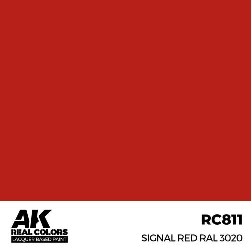 AK Interactive Signal Red RAL 3020 Real Color 17 ml (RC811)