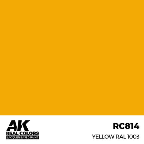 AK Interactive Yellow RAL 1003 Real Color 17 ml (RC814)