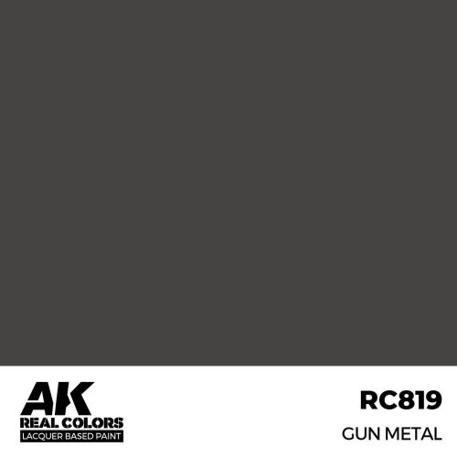 AK Interactive Gun Metal Real Color 17 ml (RC819)