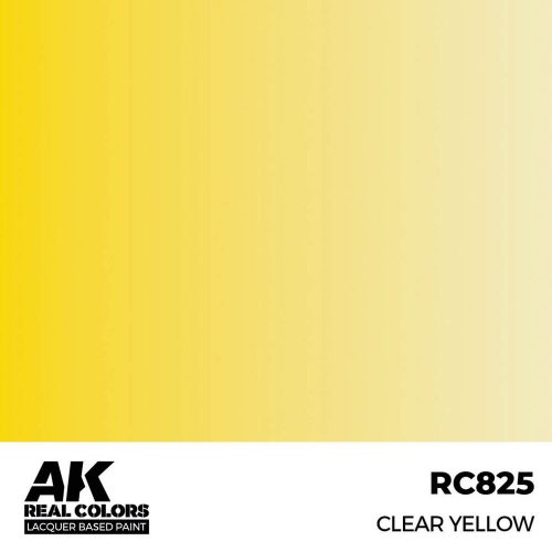 AK Interactive Clear Yellow Real Color 17 ml (RC825)