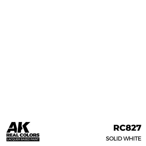 AK Interactive Solid White Real Color 17 ml (RC827)