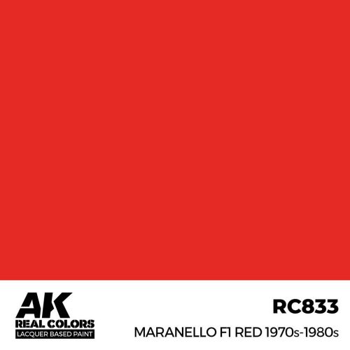 AK Interactive Maranello F1 Red 1970s-1980s Real Color 17 ml (RC833)