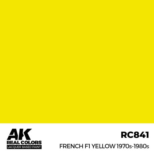 AK Interactive French F1 Yellow 1970s-1980s 17ml (RC841)