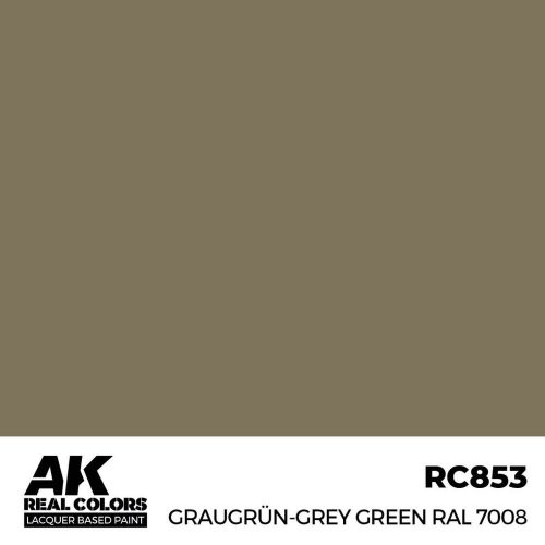 AK Interactive Graugrün-Grey Green RAL 7008 Real Color 17 ml (RC853)