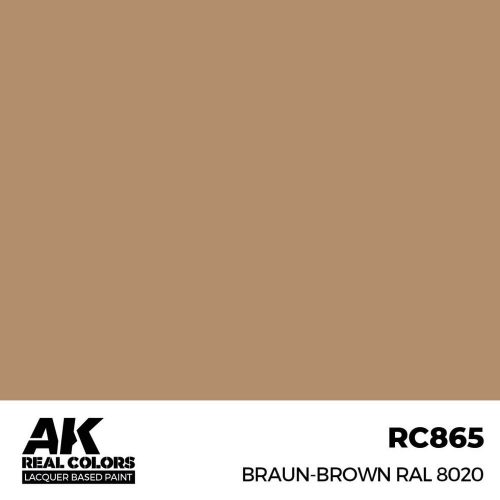 AK Interactive Braun-Brown RAL 8020 Real Color 17 ml (RC865)