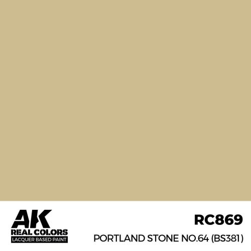 AK Interactive Portland Stone No64 (BS381) Real Color 17 ml (RC869)