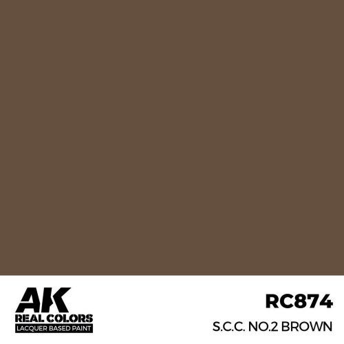 AK Interactive SCC No2 Brown Real Color 17 ml (RC874)