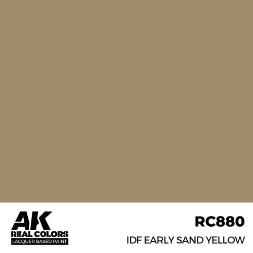 AK Interactive IDF Early Sand Yellow Real Color 17 ml (RC880)