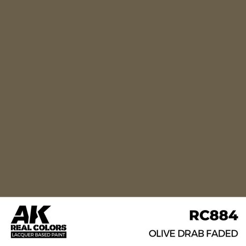 AK Interactive Olive Drab Faded Real Color 17 ml (RC884)