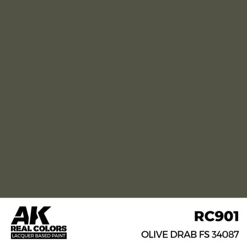 AK Interactive Olive Drab FS 34087 Real Color 17 ml (RC901)