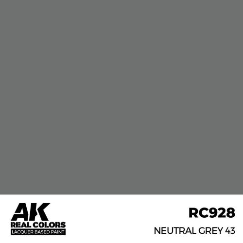 AK Interactive Neutral Grey 43 Real Color 17 ml (RC928)