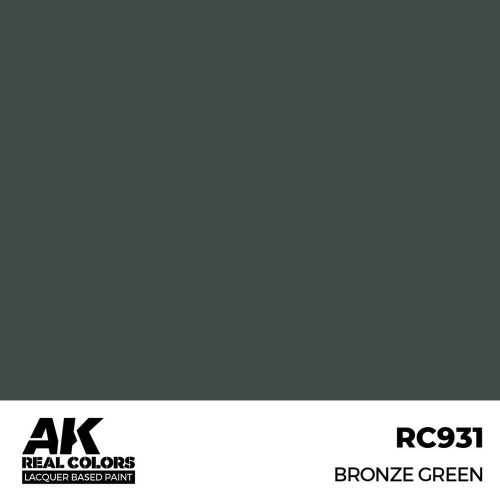 AK Interactive Bronze Green Real Color 17 ml (RC931)