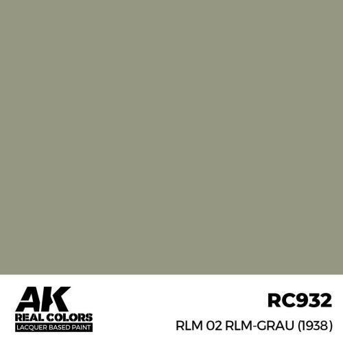 AK Interactive RLM 02 RLM-GRAU (1938) Real Color 17 ml (RC932)