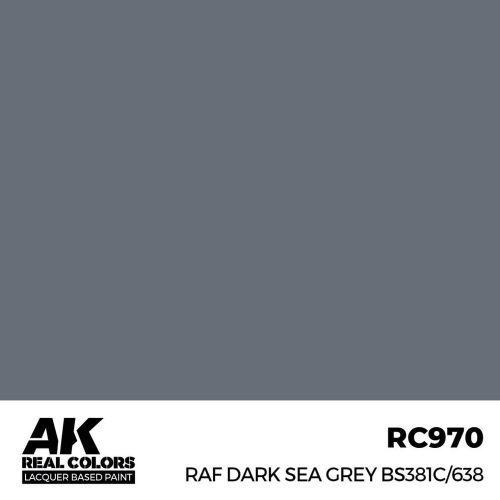 AK Interactive RAF Dark Sea Grey BS381C/638 Real Color 17 ml (RC970)