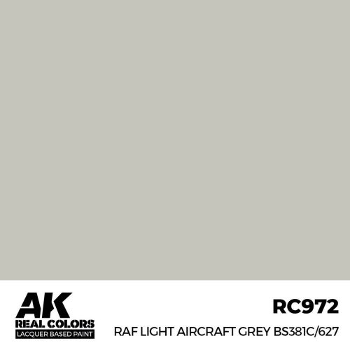 AK Interactive RAF Light Aircraft Grey BS381C/627 Real Color 17 ml (RC972)