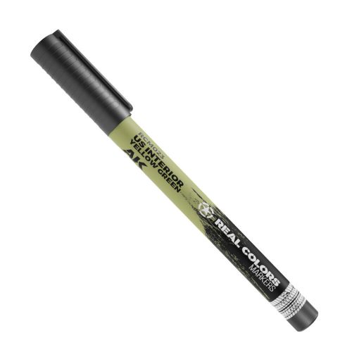 AK Interactive US INTERIOR YELLOW GREEN Real Colors Marker (RCM023)