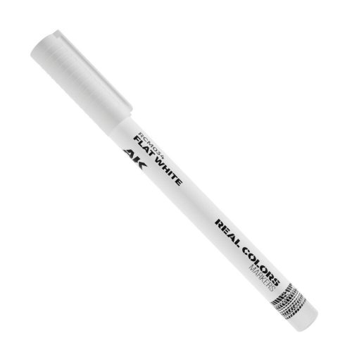 AK Interactive FLAT WHITE Real Colors Marker (RCM034)