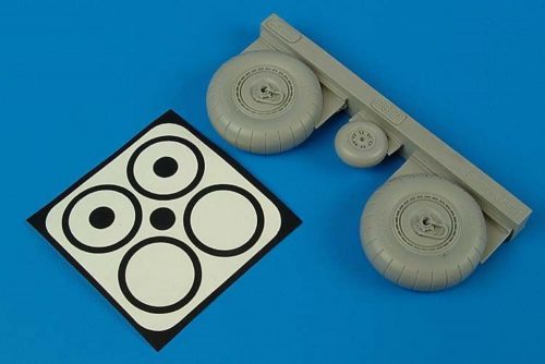 Aires Junkers Ju 88A-1 wheels & paint masks for Revell kit 1:32 (2086)