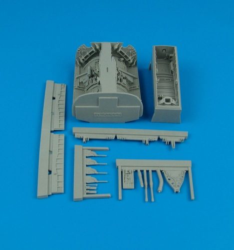 Aires F-8 Crusader wheel bay Für Trumpeter Bausatz 1:32 (2096)