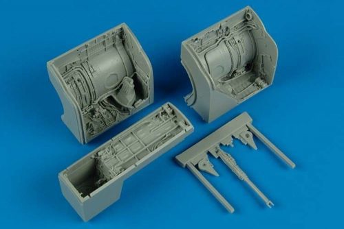 Aires MiG-23 Flogger wheel bay for Trumpeter 1:32 (2133)