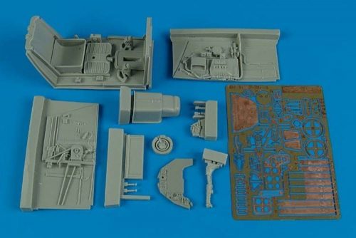 Aires Bf 109F-2/F-4 cockpit set for Hasegawa 1:32 (2141)